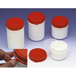 Contenitore con tappo a vite in HDPE con chiusura anti-manomissione approvato dalla normativa alimentare HACCP - ml 1000 mm 99 x166 cf.5 pz. - 22063